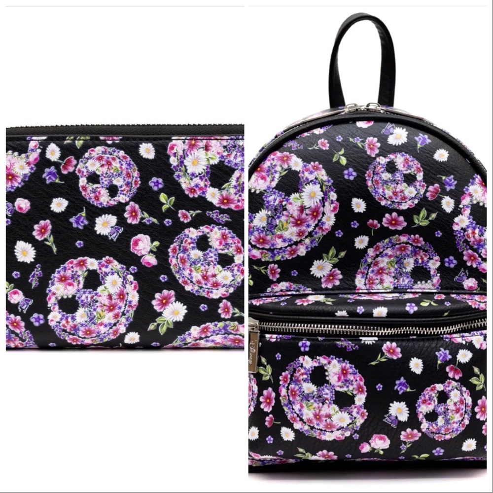 NWT The Nightmare Before Christmas Danielle Nicole Wallet & Mini Backpack